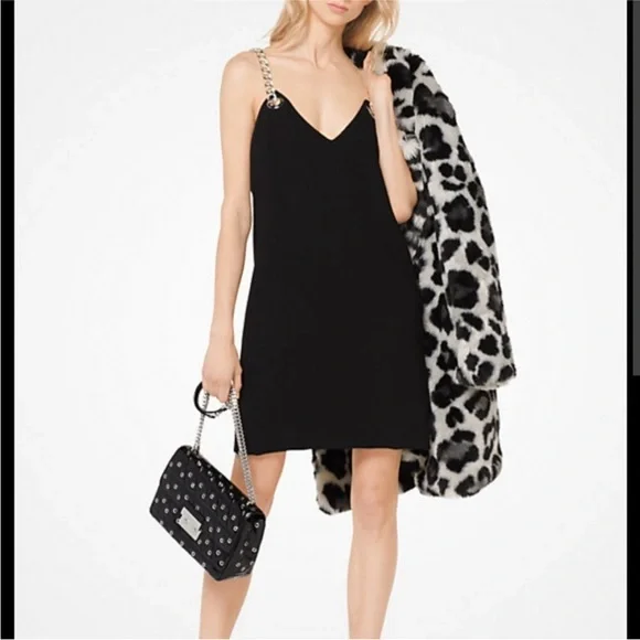 Michael Kors Mini Black Dress - Picture 2 of 16